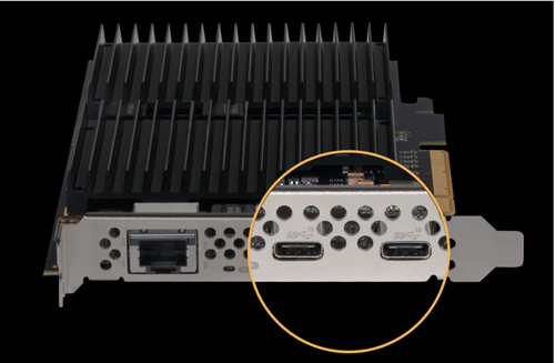 Sonnet McFiver Multifunction adapter card with dual M.2 NVMe SSD slots, 10GbE, and two 10Gbps USB-C Ports Sonnet McFiver Multifunction adapter card with dual M.2 NVMe SSD slots, 10GbE, and two 10Gbps USB-C Ports